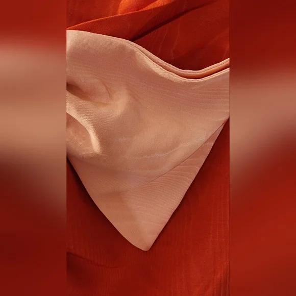 Future Collective Bow Red And Pink Mini Holiday Party Dress Size 2 - Picture 2 of 7